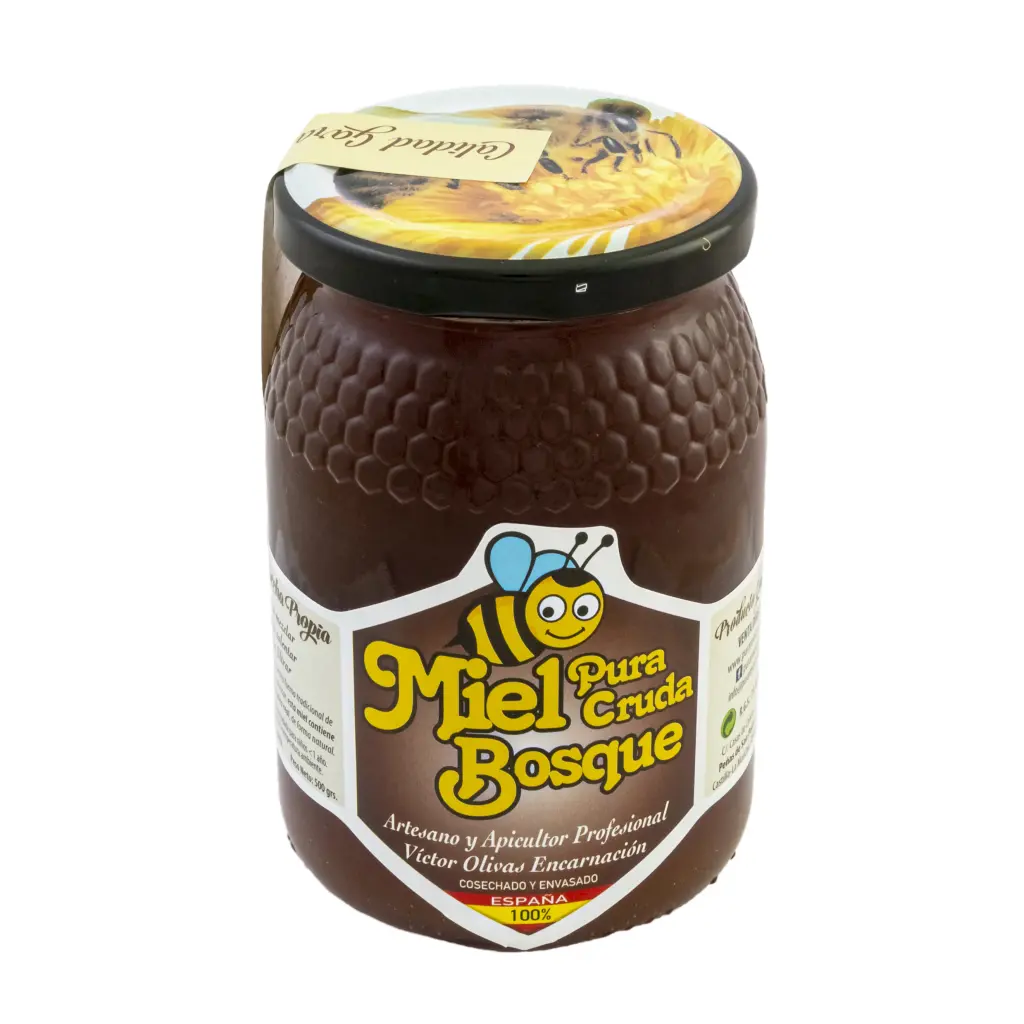 miel cruda de bosque