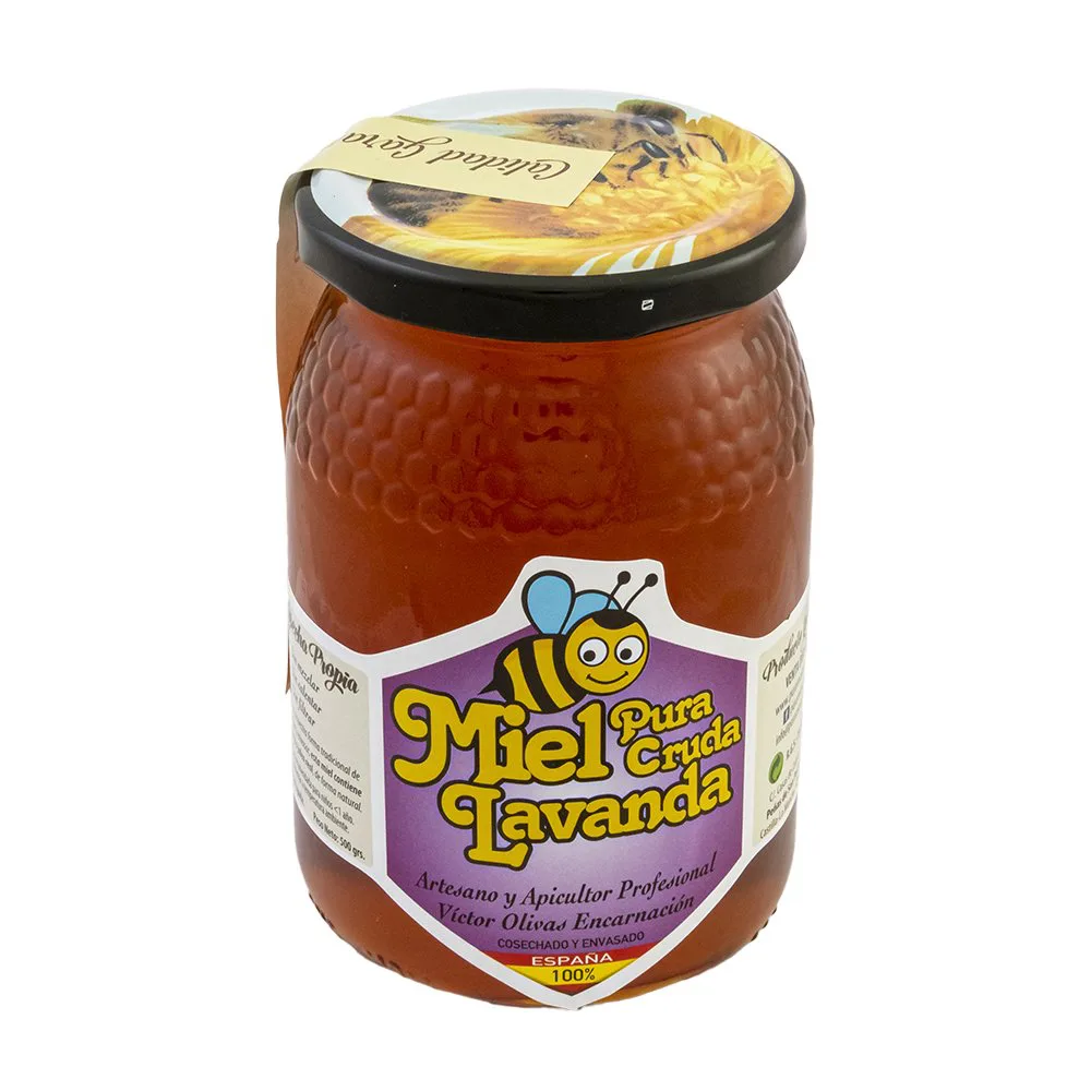 miel cruda de lavanda