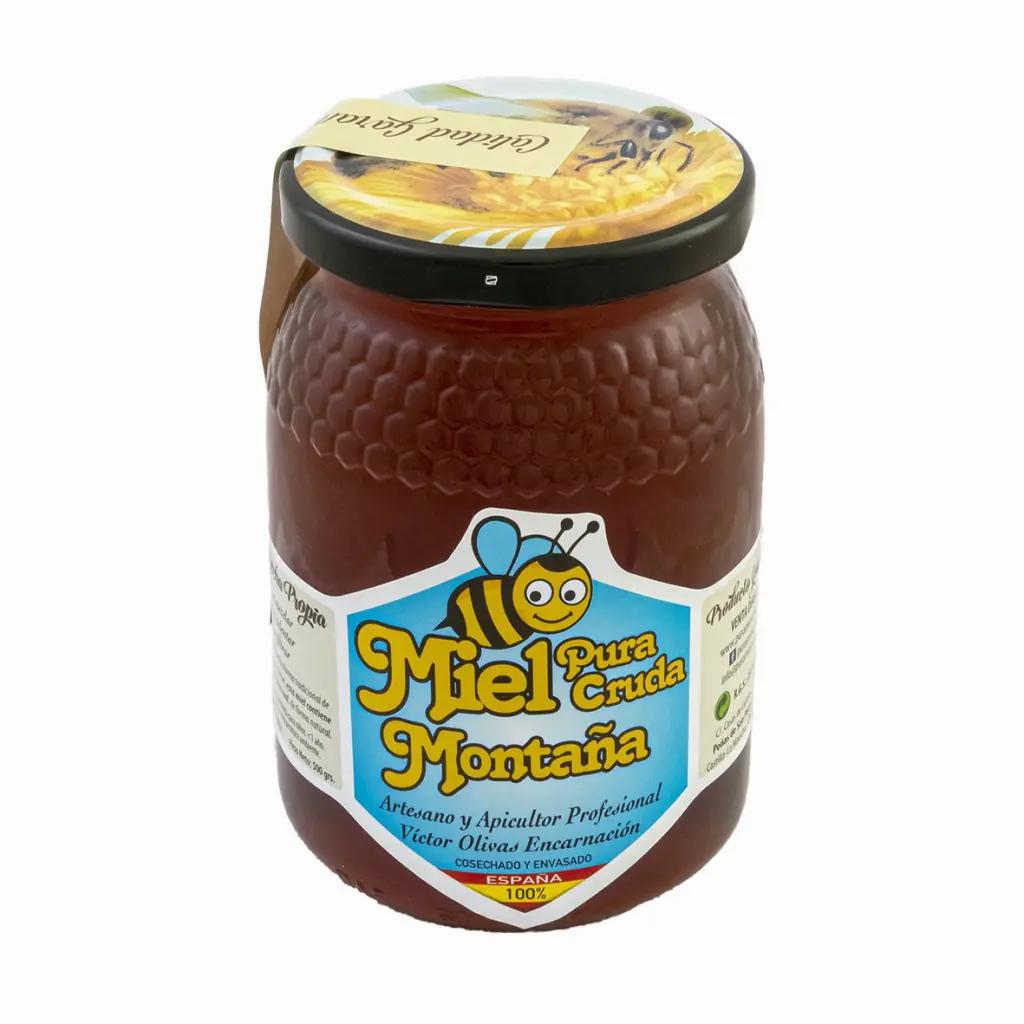miel cruda de montaña