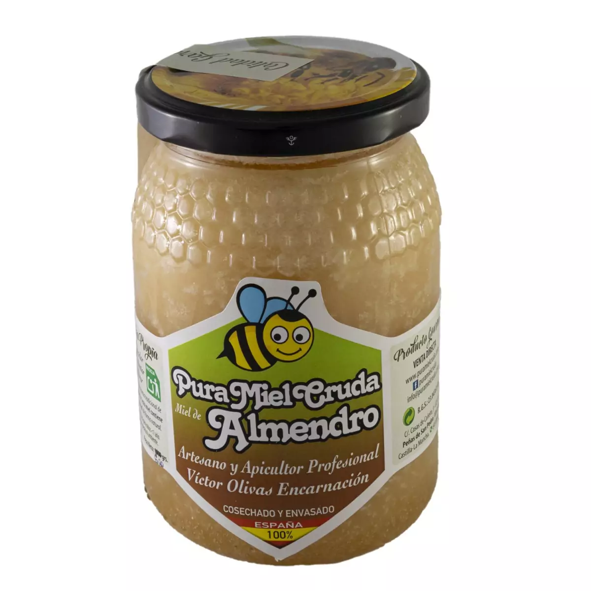 Miel cruda de almendro 1 Miel cruda de almendro
