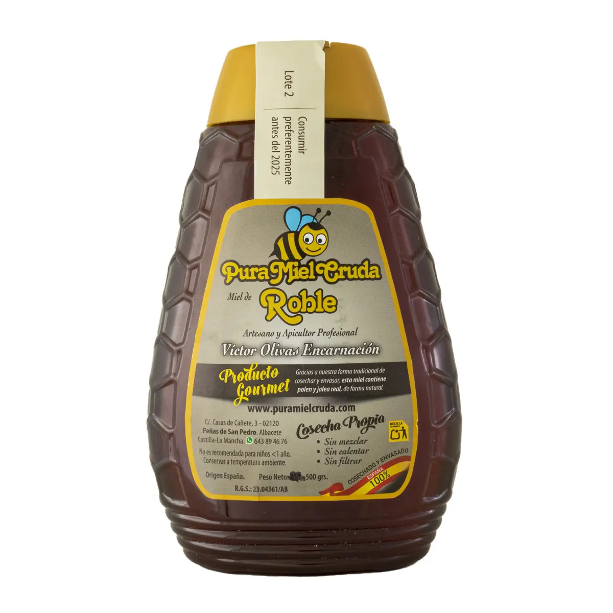 Miel cruda de roble - Imagen 3