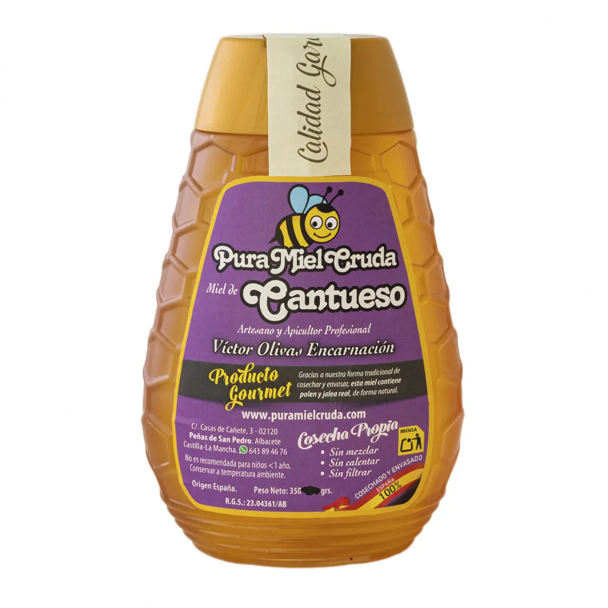 Miel cruda de cantueso - Imagen 3