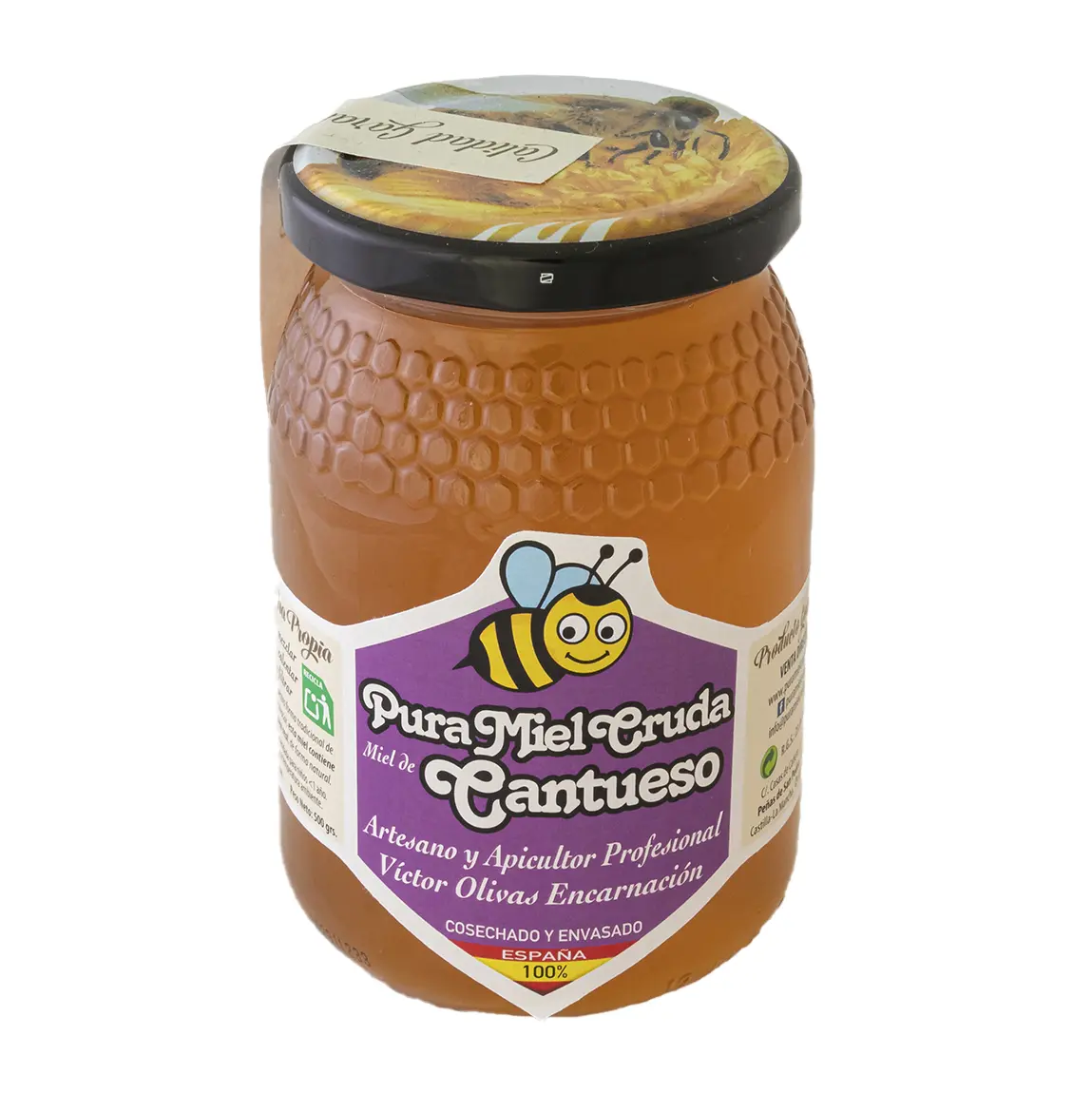 Miel cruda de cantueso